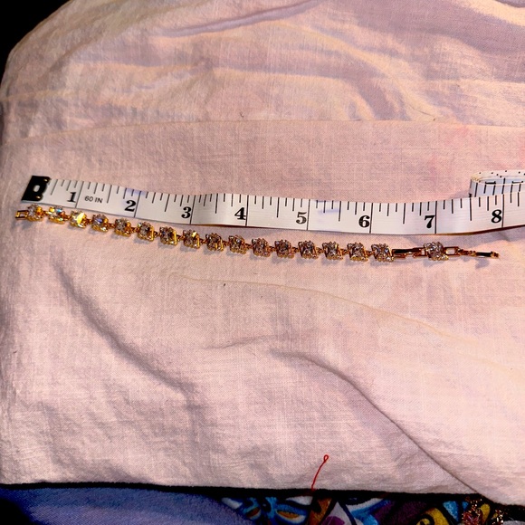 XIUPING MOISSANITE BRACELET CLEAR STONES BRAND NEW! - Picture 1 of 3